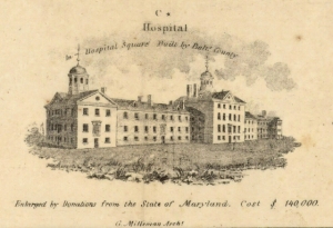 Hospital (renamed The Maryland Hospital), 1817